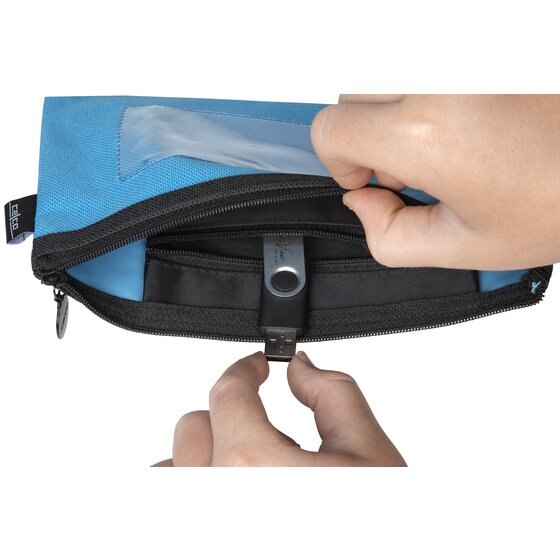 Celco 1-Zip Pencil Case – Marine Blue | 204 x 123mm