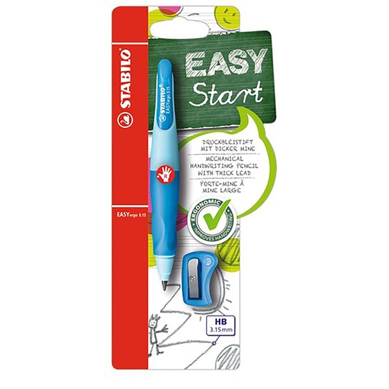 Stabilo Easyergo Mechanical Pencil – Right-Hand – Blue – 3.15mm