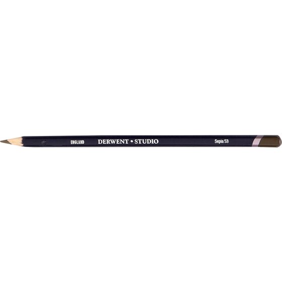 Derwent Studio Pencil – Sepia 53 | Fine Point Colour Pencil