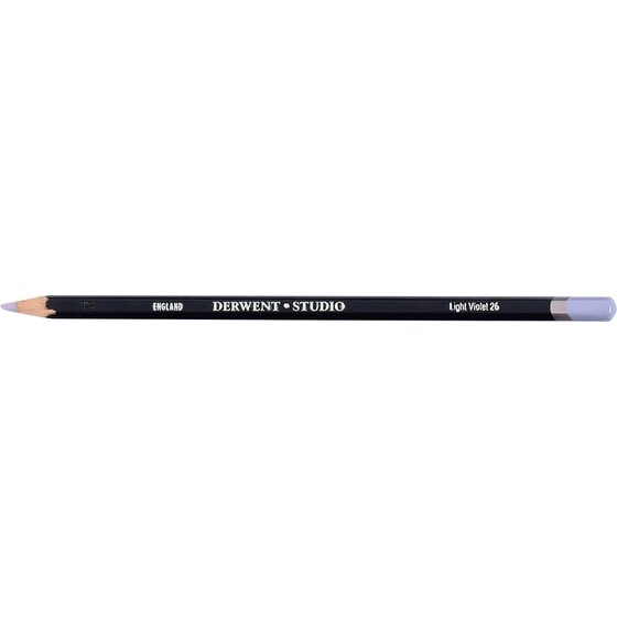 Derwent Studio Pencil – Light Violet 26 | Fine 3.5mm Colour Pencil for Art & Design