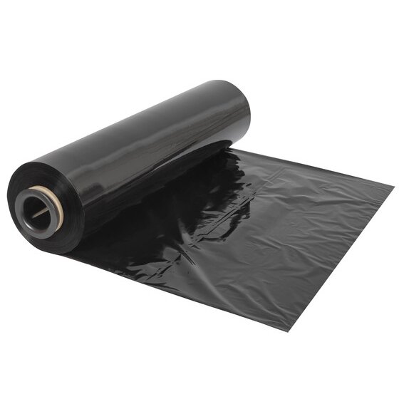 MARBIG Professional Pallet Wrap Cast Hand Film – 20 Mic, 500mm x 450m, Black, Case of 4