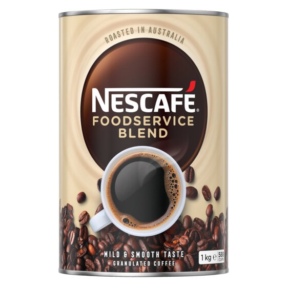 Nescafé Food Service Blend Instant Coffee – Granulated, Can 1kg
