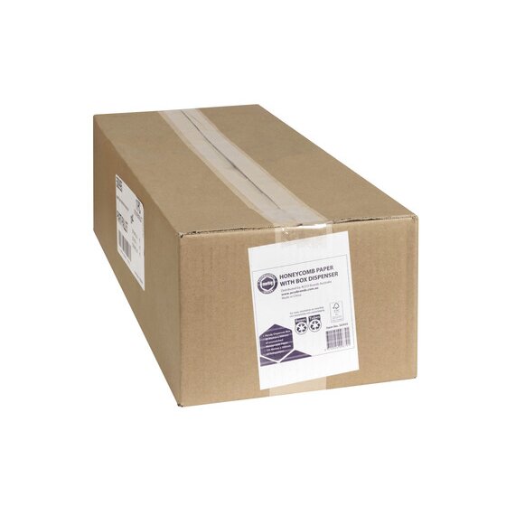 Marbig Professional Honeycomb Paper Roll in Dispenser Box – Sustainable Packaging Wrap