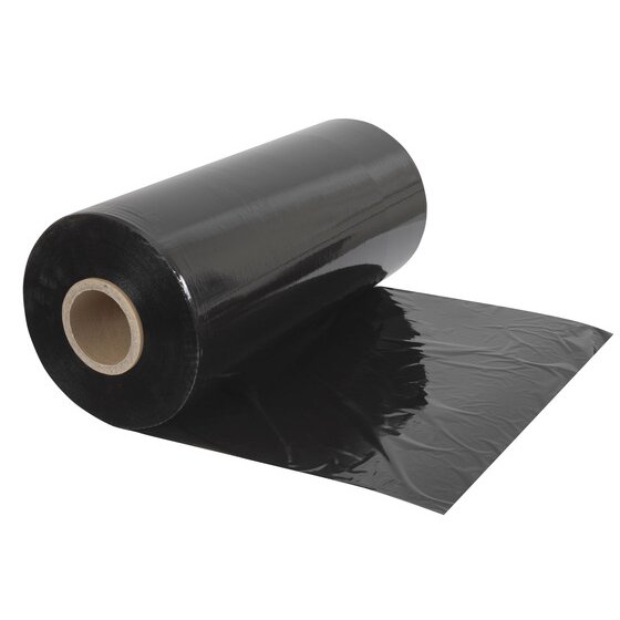 Marbig Professional Cast Machine Pallet Wrap Film – 500mm × 1630m, 20 Mic, Black