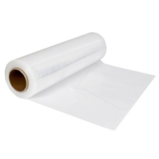 MARBIG Professional Pallet Wrap - Blown Hand Film 500mm x 350m, 17 Micron Clear, 6-Roll Pack