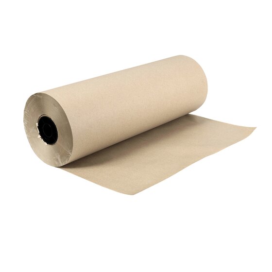 MARBIG Professional Kraft Paper Roll – 50 GSM, 600mm x 400m | Packaging & Interleaving