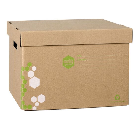 Marbig Sto-Aways Kraft Archive Box – Pack of 2