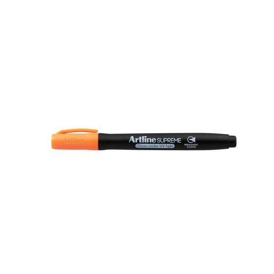 Artline Supreme GLOW Permanent Marker – Orange