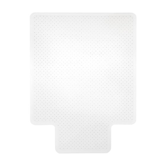 Marbig Chairmat Carp Economy 90x120cm Keyhole – Low Pile Carpet Protection, Phthalate-Free PVC