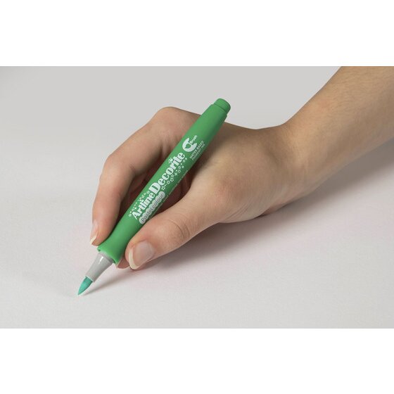 Artline Decorite Pastel Brush Marker – Pastel Green