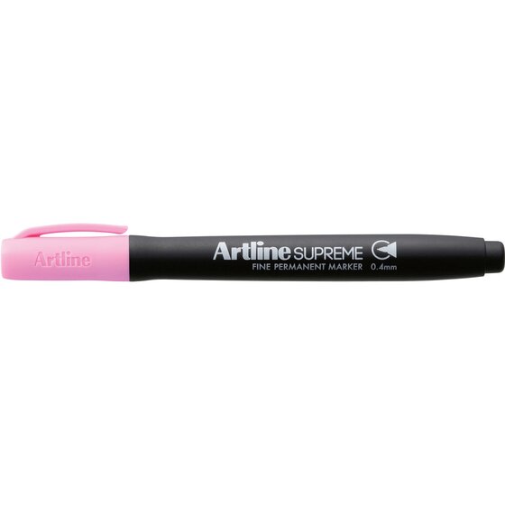 Artline Supreme Permanent Marker – Fine 0.4mm Nib – Pink