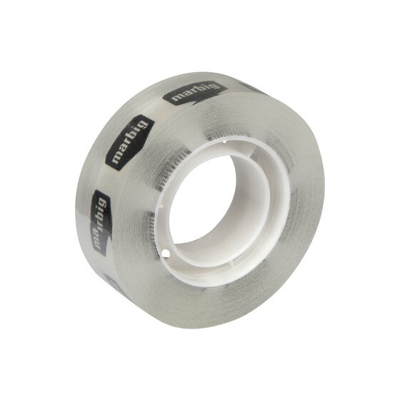 Marbig Office Tape – 18mm x 33m Transparent (25.4mm Core)
