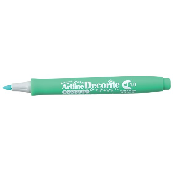 Artline Decorite Pastel Marker – 1.0mm Tip, Pastel Green