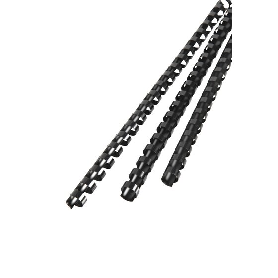 Rexel Binding Comb 12.5mm Black – Pack of 100