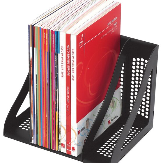 Marbig Enviro Modular Book Rack – 4-Pack, Multi-Use Shelf & Sorter