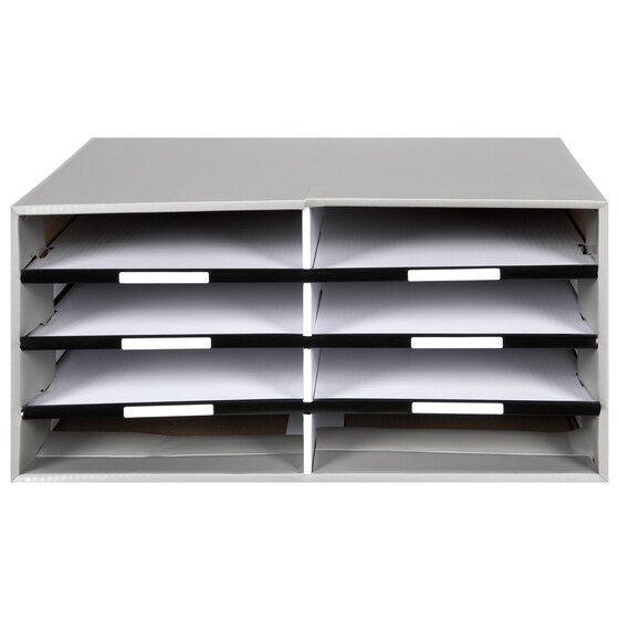 Marbig Sort N Stor Compartment – 8-Section Filing, Shelving & Pigeon Hole Unit