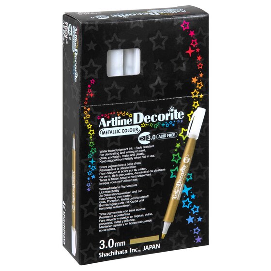 Artline Decorite Metallic Marker 3.0mm – Gold