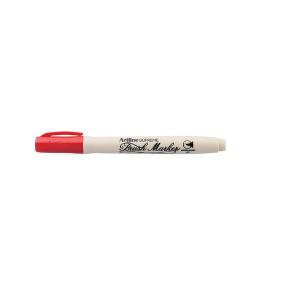Artline Supreme Brush Marker – Red