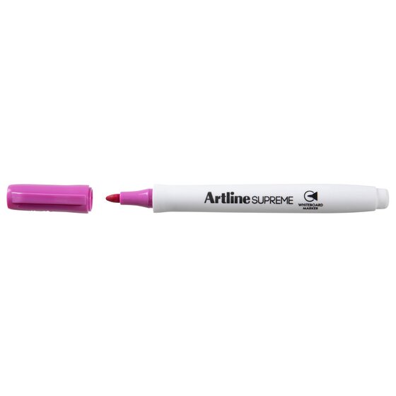 Artline Supreme Whiteboard Marker – Pink Antimicrobial | Silver-Based Bacterial Inhibition | All Board Types