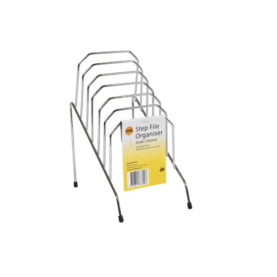 MARBIG Step File Wire Organiser – Small, Silver