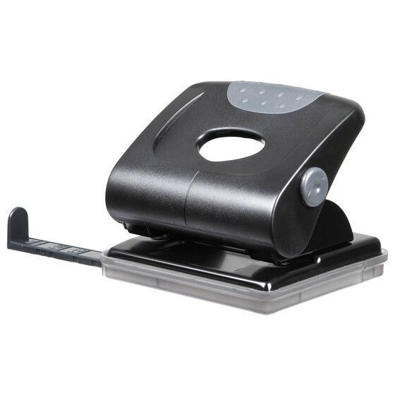 MARBIG 2-Hole Punch – 28 Sheet, Black