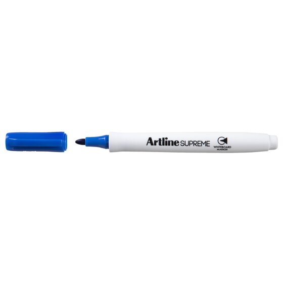 Artline Supreme Whiteboard Marker – Blue Antimicrobial