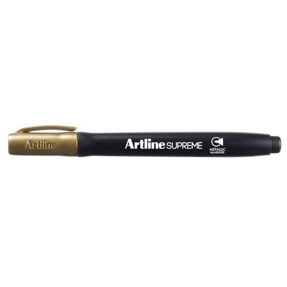 Artline Supreme Permanent Metallic Marker – Gold