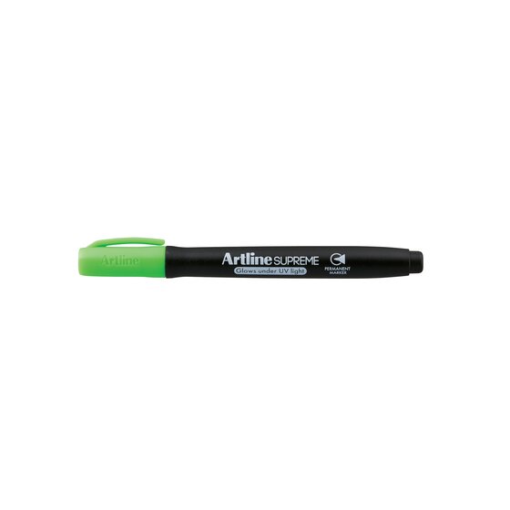 Artline Supreme GLOW Permanent Marker – Green