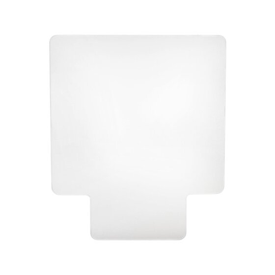 Marbig Chairmat Hard Floor Economat 115 x 134 cm Keyhole