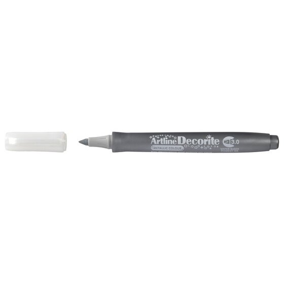 Artline Decorite Metallic Marker 3.0mm – Silver
