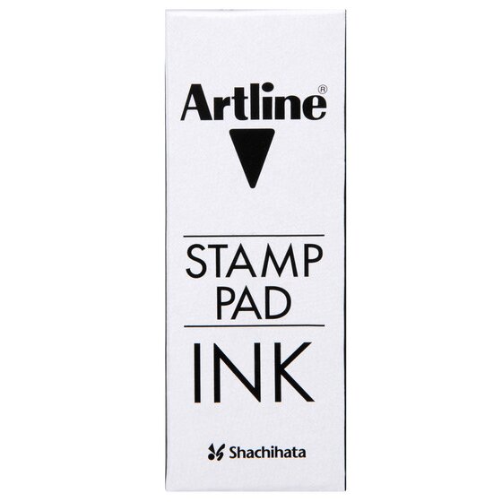 Artline ESA-2N Stamp Pad Ink – 50ml Black (Water-Based Dye)