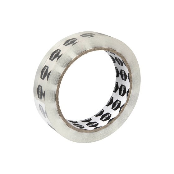 Marbig Office Tape – 24mm × 66m, Transparent, 76.2mm Core