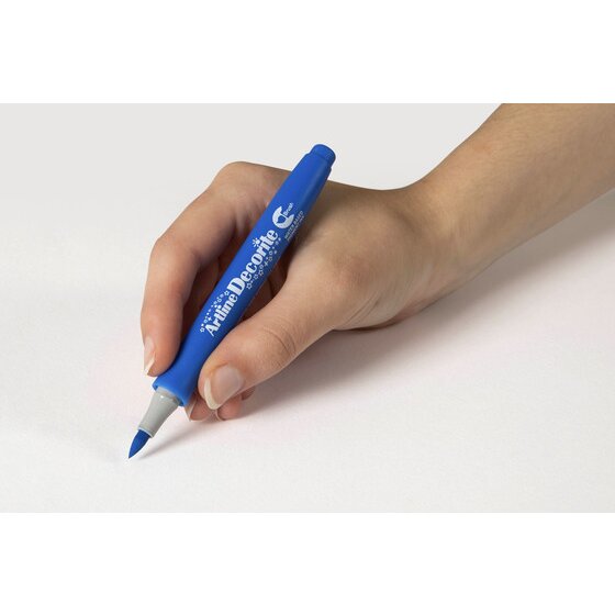 Artline Decorite Standard Brush Marker – Blue
