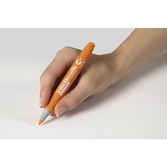 Artline Decorite Pastel Marker – 1.0mm Tip, Pastel Orange