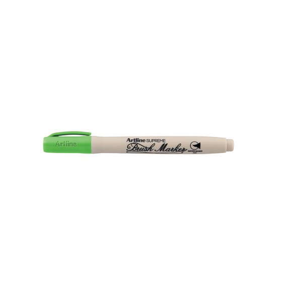 Artline Supreme Brush Marker – Yellow Green