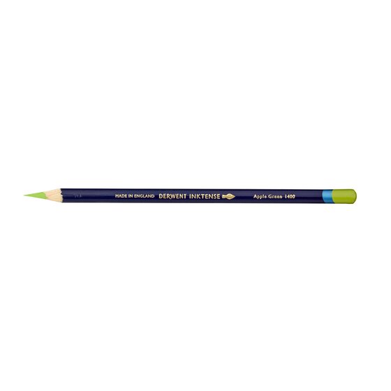 Derwent Inktense Pencil – Apple Green 1400 | Water-Soluble Art Pencil