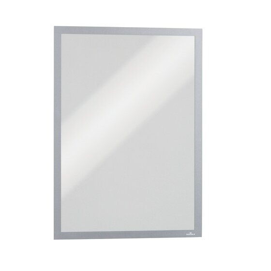 Durable DuraFrame Magnetic A3 Silver Frame – Pack of 5