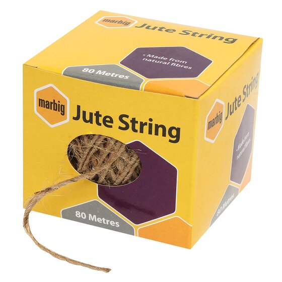 MARBIG Jute String 80 m — Brown