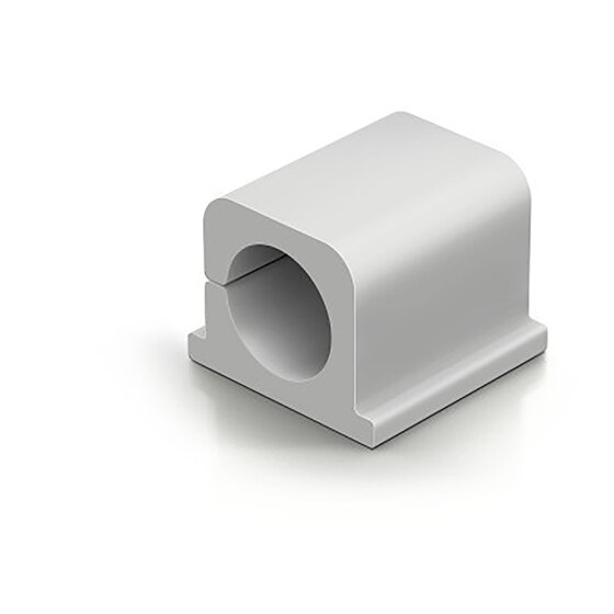 Durable CAVOLINE Self-Adhesive Cable Clips Pro 2 Large Grey – Pack of 4