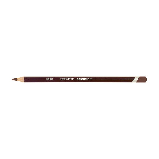 Derwent Coloursoft Pencil – Mid Brown C600