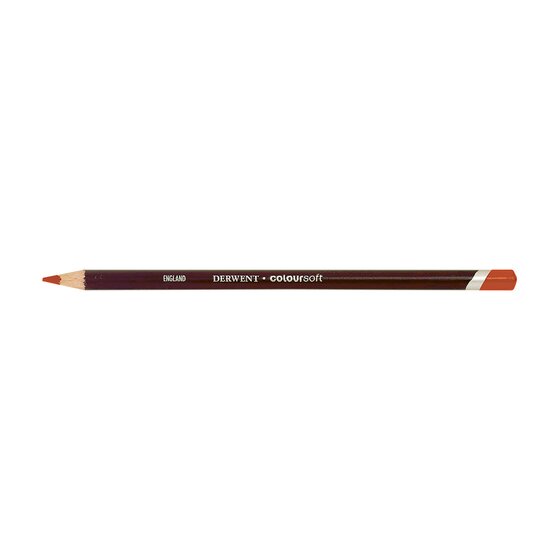 Derwent Coloursoft Pencil – Bright Orange C080