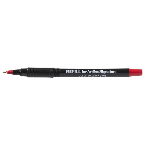 Artline Signature Roller Ball Pen Refill – Red (0.7mm)