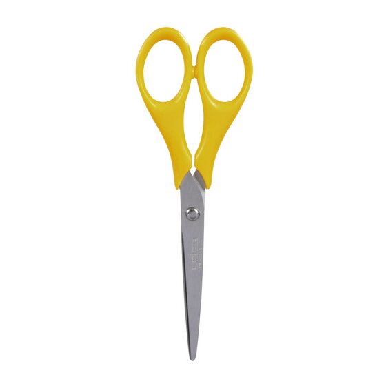 CELCO Student Scissors 165mm – Yellow Right-Hand Handle