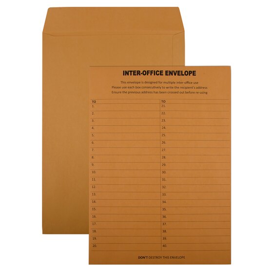 Cumberland Inter-Office Envelope C4 324x229mm Gold – Box of 250