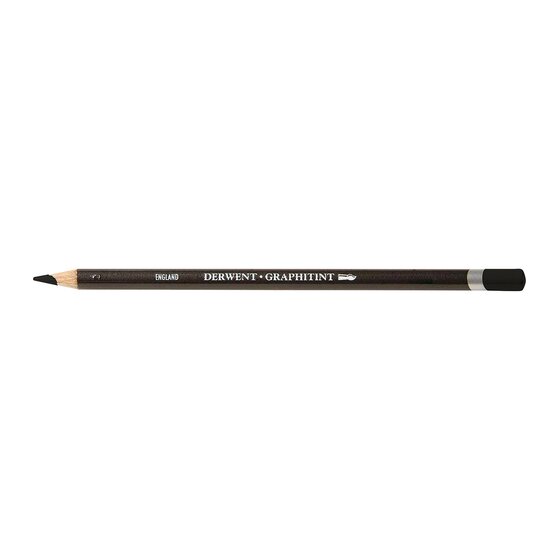 Derwent Graphitint Pencil – Midnight Black 20 | Water-Soluble Tinted Graphite