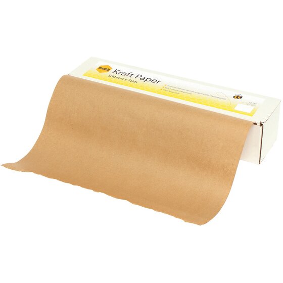 Marbig Kraft Paper Dispenser Box with Roll – Mail Room & Packaging