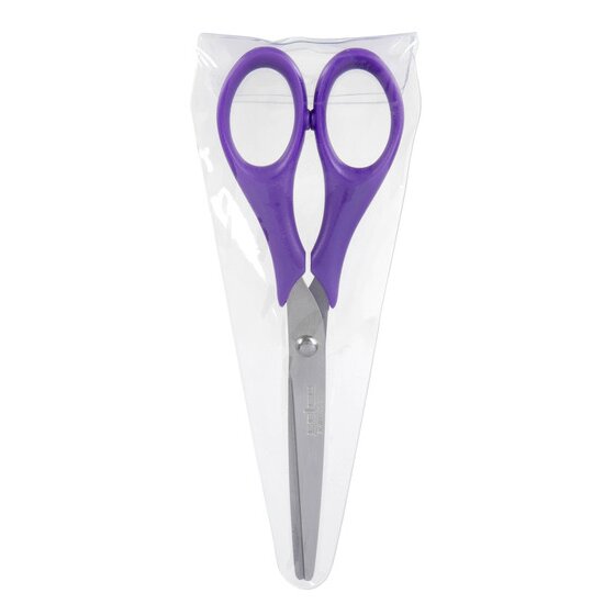 CELCO Student Scissors 165mm – Purple Right-Hand Handle