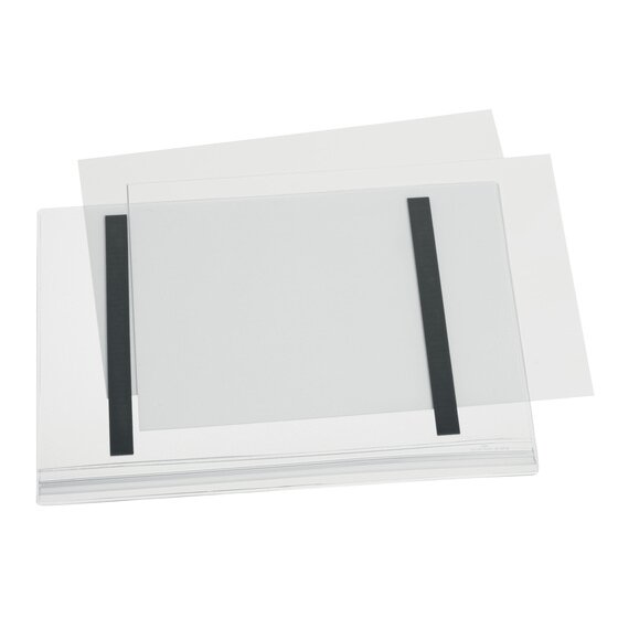 Durable Water-Resistant Magnetic A4 Display Pocket – Pack of 5
