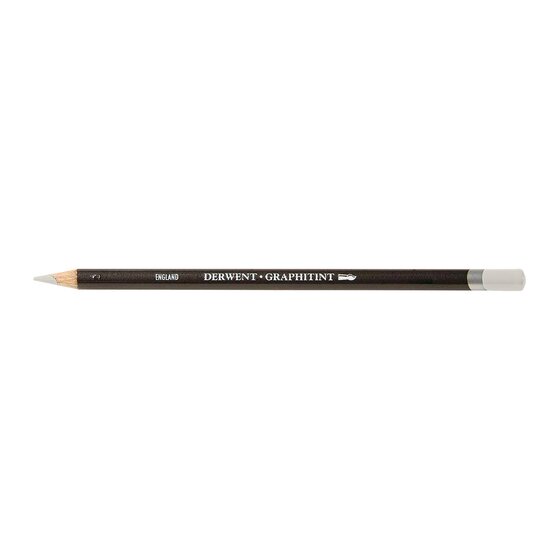 Derwent Graphitint Pencil – White 24 | Tinted Water-Soluble Graphite