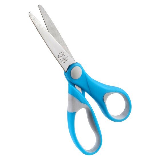 MARBIG Assorted Comfort Grip Scissors 135mm – Pink, Purple, Blue & Lime
